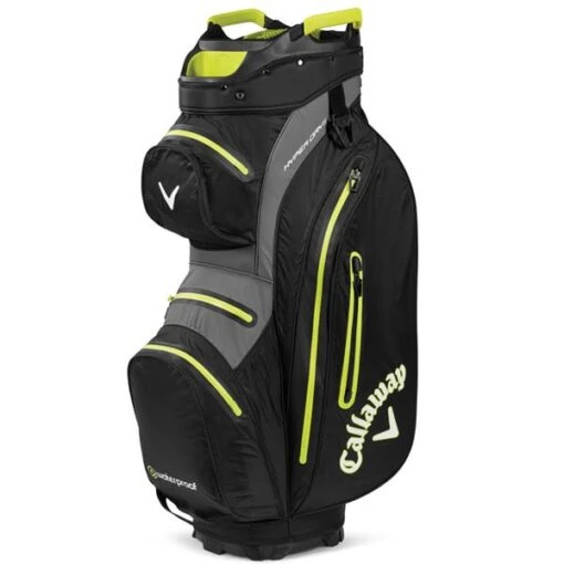 Callaway Hyper Dry 15 Cart Bag Black - Yellow -Callaway Shop CA9A0309003 1 L