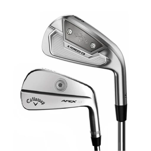 New And Used Callaway X Forged CB 21 / Apex MB Combo Iron Set Golf Clubs -Callaway Shop callaway x forged cb 21 apex mb combo iron set